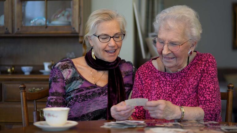 Avail Senior Living | Senior woman and her daughter wondering about dementia care in the Charleston area