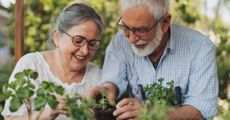 Avail | Senior Couple Gardening